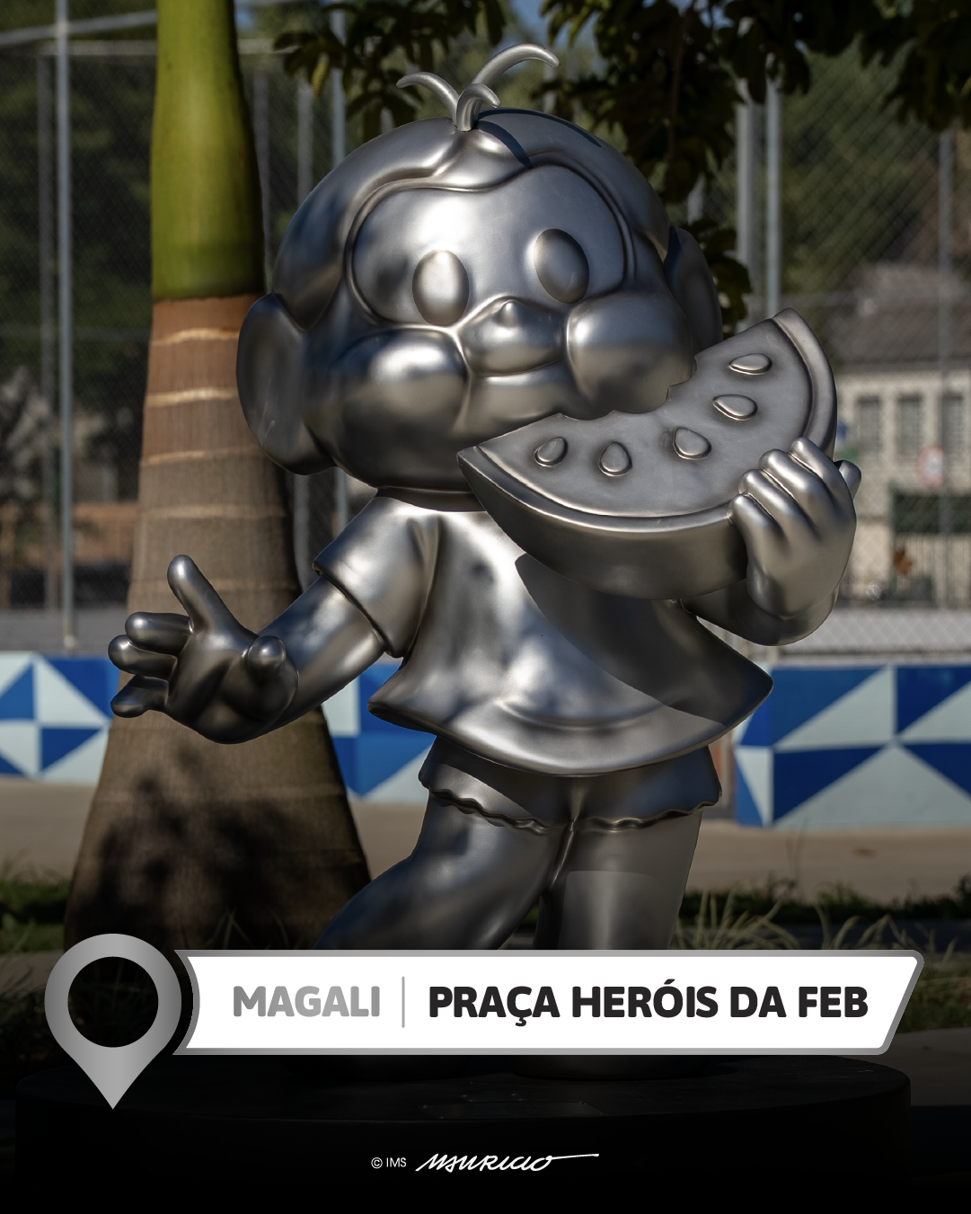Estátua Mauricio de Sousa 8